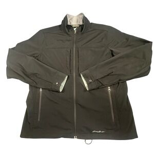 Eddie Bauer Men's Tall Large Soft Shell Jacket Lightweight Outdoor